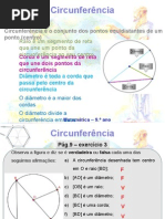 Circunferencia- Ângulos Ao Centro e Inscritos