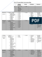 2014-2015 7th Grade Pacing Schedule