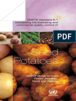 Marketing and Commercial Quality Control of Seed Potatoes