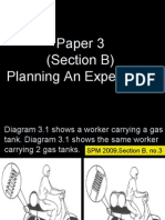 Paper 3 (Section B) SPM 2009