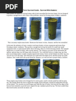 A Long-Term Survival Guide - Survival Mini-Heaters