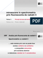 Introducere in Spectrometria Prin Fluorescenta de Radiatii X