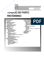 25 Trabajo de Parto Pretermino