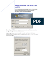 Como Crear Un Dominio en Windows 2003 Server