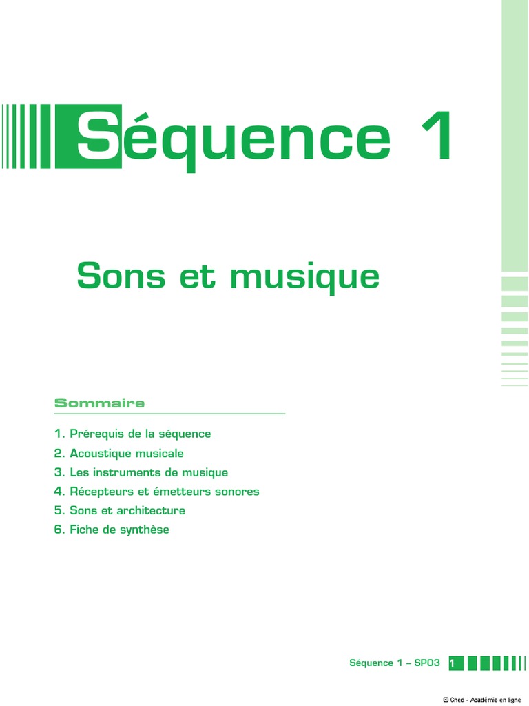 Comment Le Son Traverse La Trompette Schéma Caisse De Résonnance Al7sp03setepa0013 Sequence 01 | PDF | Vagues | Son