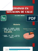 Personas en Situacion de Calle Congreso