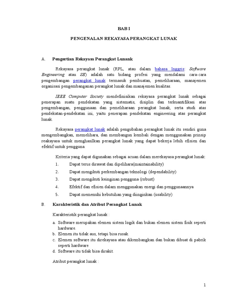 Makalah Rekayasa Perangkat Lunak