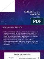 Sensores de Presion 