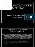 Reorganización de empresas, impuesto a las ganancias y conceptos clave