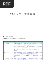 SAP Memory Management