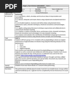 Playbuilding Assessment Term 1