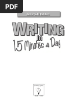Writing in 15 Minutes a Day