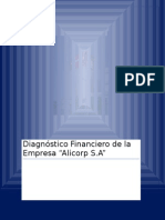 Diagnóstico Financiero de La Empresa ALICORP