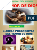 El Temor Reverente a Dios