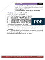 Index - Internet Web Technology Lab Manual