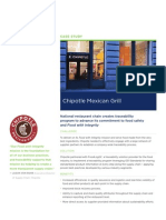 Chipotle Case Study PDF