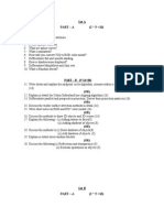 Set A Part - A (2 5 10) : Answer All The Questions