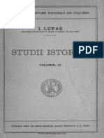 Ioan Lupas-Studii Istorice (Vol - Iv)