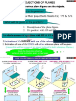 Projection of Planes