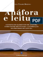 Anafora e Leitura - Cecilia Aparecida Tavares