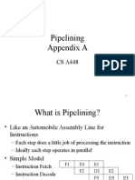 Pipelining Appendix A CS A448: Understanding Pipelining Performance and Hazards