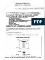 Cames R Optical Fiber Probe Technical Bulletin 9-004