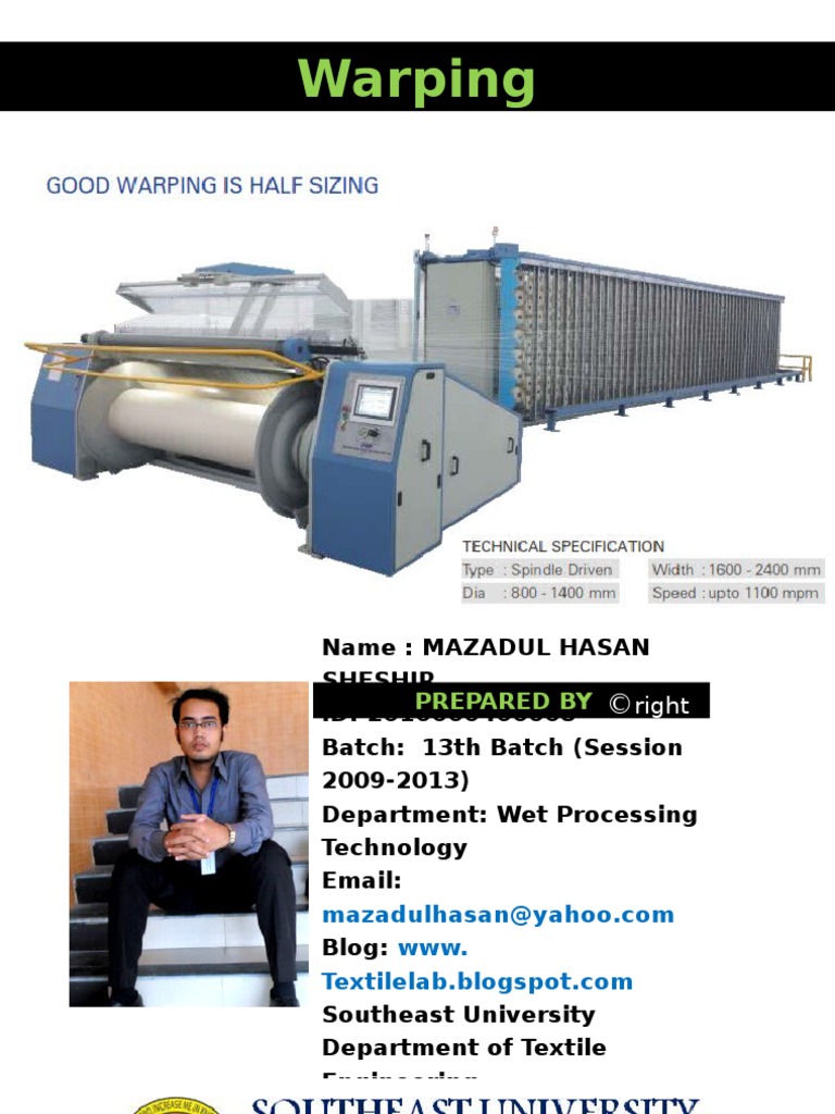 Warping 140522102148 Phpapp02 | PDF