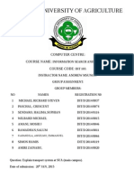 Transportation - Main Campus (Group 10) PDF