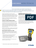 Especificaciones Trimble