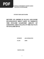 Download Slang Research Paper by Yen Quach Hai SN254675610 doc pdf