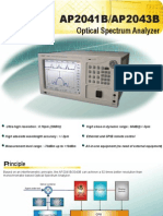 Optical Spectrum Analyzer AP204XB - APEX Technologies