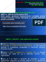 AL02 - OMFP 1802 Per 2014 - Noile Reglementari Contabile