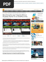 Download Benchmarks War Xiaomi Mi4 vs Huawei Honor 6 vs OnePlus One _ Gizchina by Subramanian Periyanaina SN254676524 doc pdf
