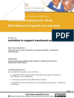 Personal Development - How Self-Esteem Impacts On Learning: Activities To Support Emotional Well-Being