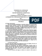 Constitution Du Cameroun-1996 Et 2008