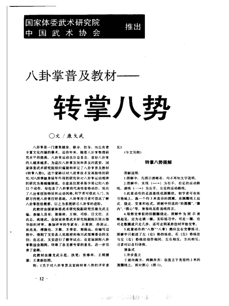 传统八卦掌 第一册 传统八卦掌- Top 100件传统八卦掌- 2025年6月更新- Taobao