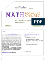 Handa Ka Funda - Math Formulas 5.0 PDF