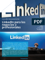 Linkedin Para Los Negocios y Profesionales Ciesi Folleto on Line
