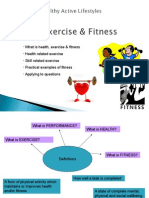 Components of Fitness, PARQ and Testing
