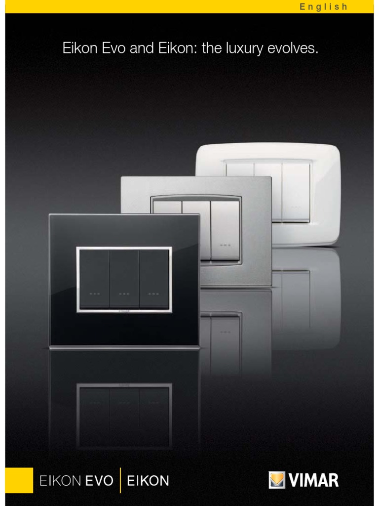 Vimar EIKON EVO Brochure Reduced PDF | Electrical Connector ...