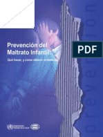 Prevención Del Maltrato Infantil OMS