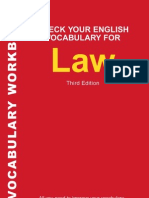 Check Your English Vocabulary for Law