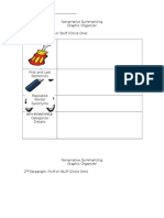 Nonarrative Summarizing Graphic Organizer