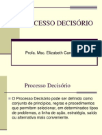 PROCESSO DECISÓRIO