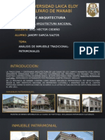 Analisis de Vivienda Patrimonial Manabi-Ecuador