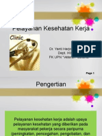 K3-Pelayanan Kesehatan Kerja