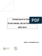 Plan Actuaciones UC 13