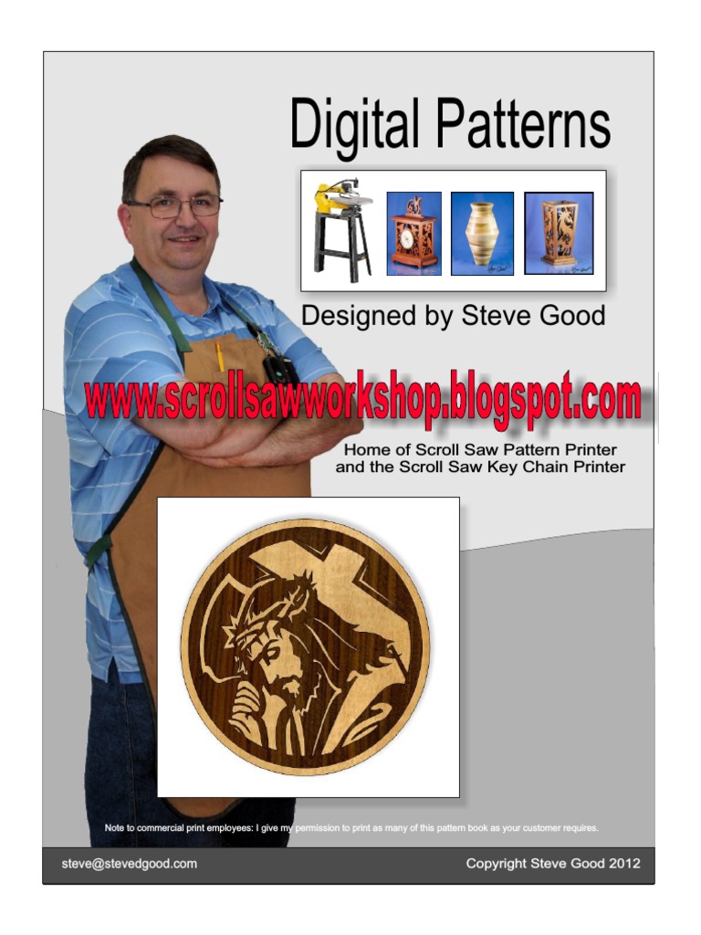 Jesus Scroll Saw Patterns Catalog | PDF