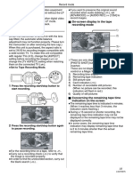 On-Screen Display in The Tape Recording Mode