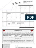 Feb Calendar 2015 2